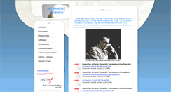 Desktop Screenshot of alexandre-tansman.com